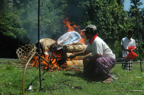 Dolph Kessler - Bali - ceremonie - vissers - buffelraces - 2005 