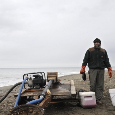 Dolph Kessler - Nome, Teller, gold digging, Alaska - 2008 