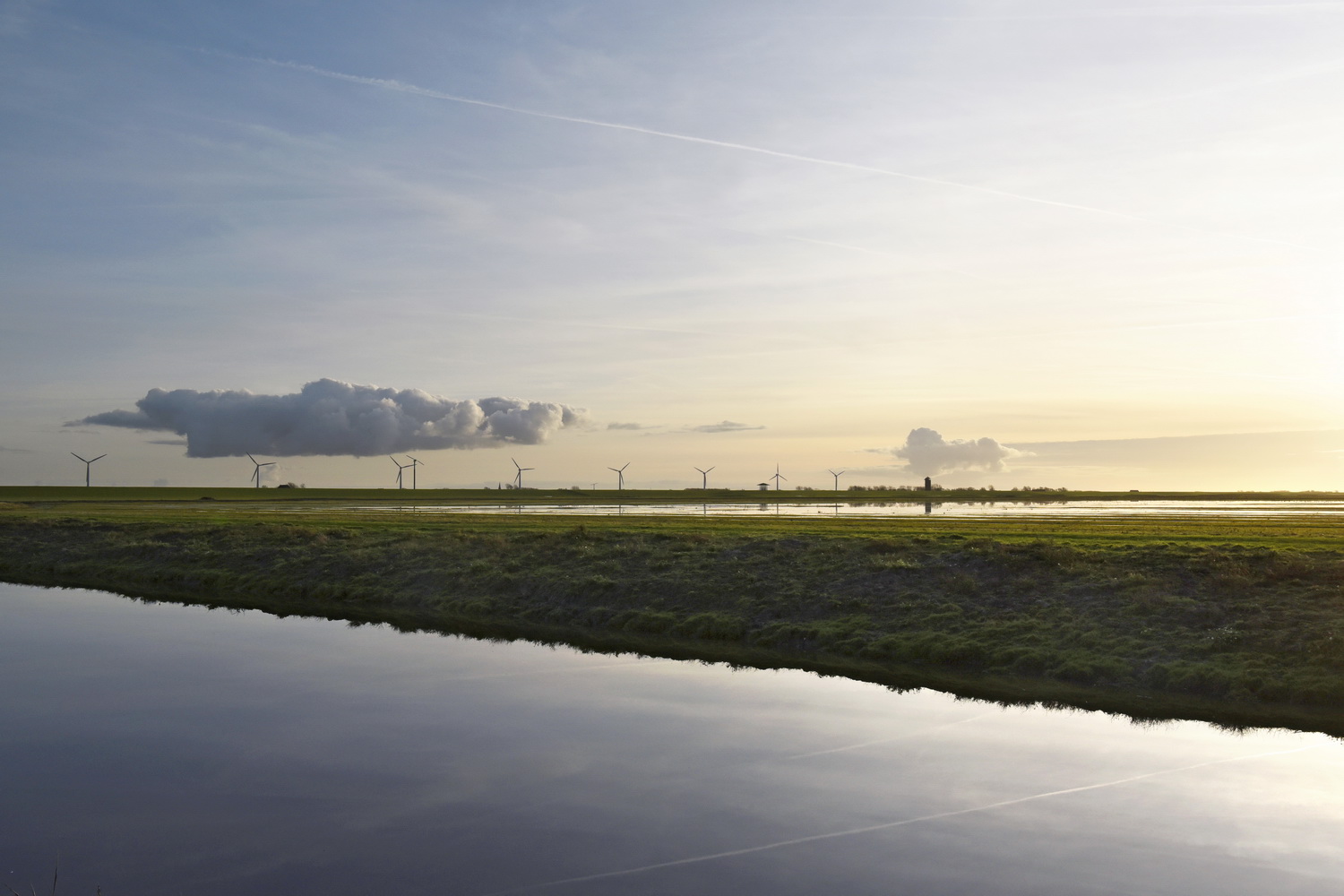 Dolph Kessler - Watery edge of Friesland  